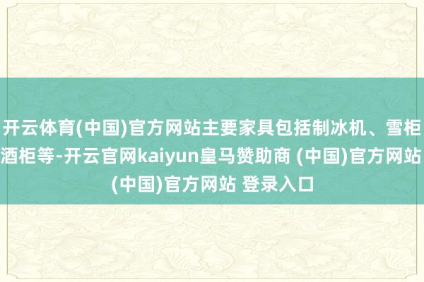 开云体育(中国)官方网站主要家具包括制冰机、雪柜、冷柜、酒柜等-开云官网kaiyun皇马赞助商 (中国)官方网站 登录入口