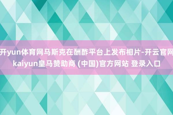开yun体育网马斯克在酬酢平台上发布相片-开云官网kaiyun皇马赞助商 (中国)官方网站 登录入口